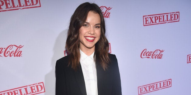 WESTWOOD, CA - DECEMBER 10: Social media star Ingrid Nilsen attends the premiere of Awesomeness TV's 'EXPELLED' at Westwood Village Theatre on December 10, 2014 in Westwood, California. (Photo by Alberto E. Rodriguez/Getty Images)