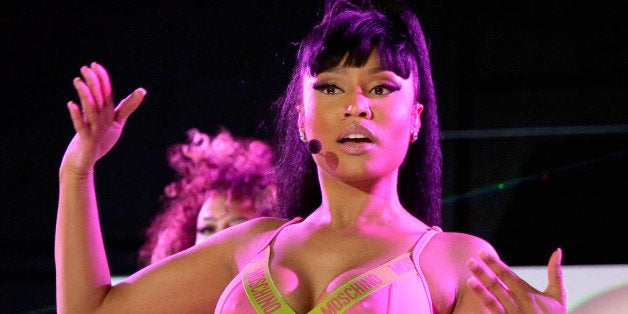 Hey Mama We Re In The 21st Century Huffpost - las vegas nv may 30 recording artist nicki minaj performs onstage during the