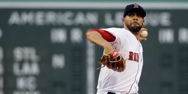 FILE - In this Thursday, May 12, 2016 file photo, Boston Red Sox starting pitcher David Price delivers to the Houston Astros during a baseball game at Fenway Park in Boston. Price is scheduled to start one of the games in a day-night doubleheader against the Kansas City Royals. (AP Photo/Elise Amendola, File)