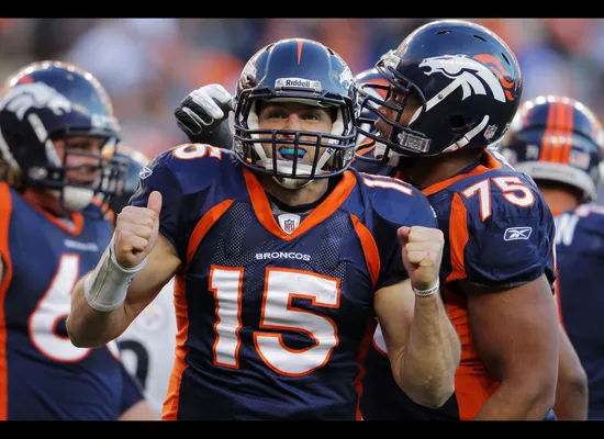 Steelers Dared Tebow To Beat Them, And He Did : The Two-Way : NPR