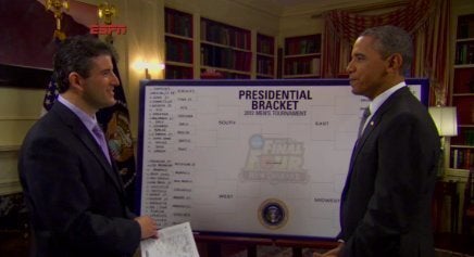 President Obama's 2012 NCAA Tournament Bracket