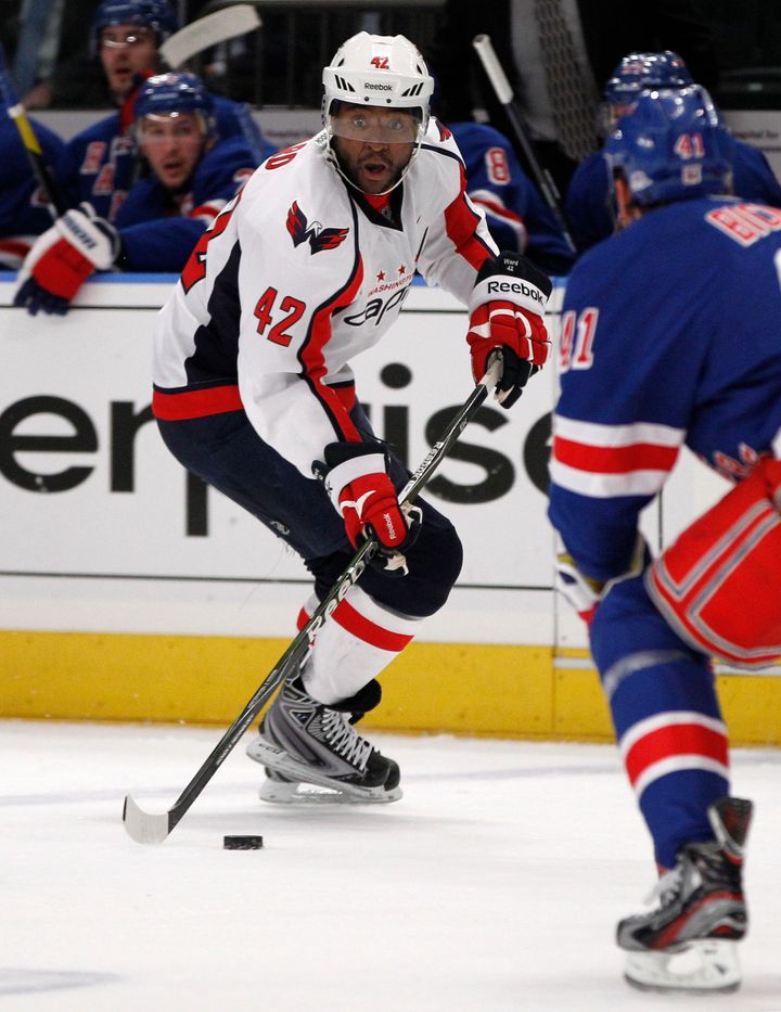 Joel Ward subjected to racist tweets after stunning overtime goal