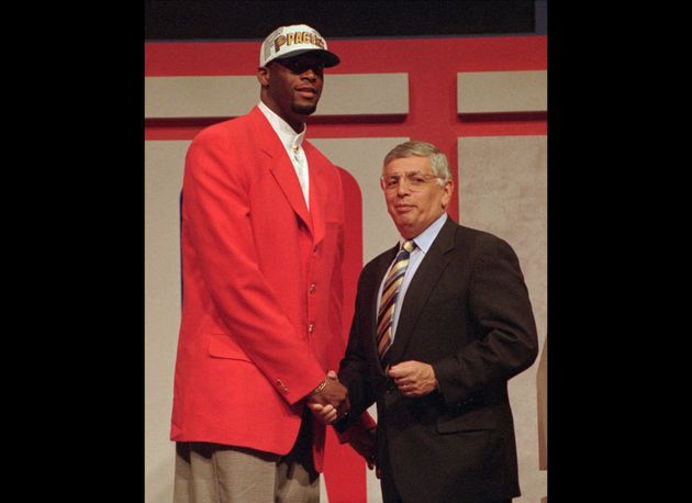 Nba Draft Suits Jalen Rose Samaki Walker Bring Bad Fashion To Draft Night Photos Huffpost