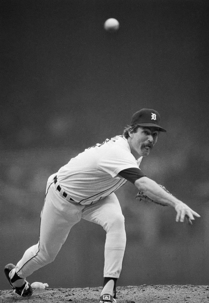 1984 Press Photo JACK MORRIS family League Baseball - Historic Images