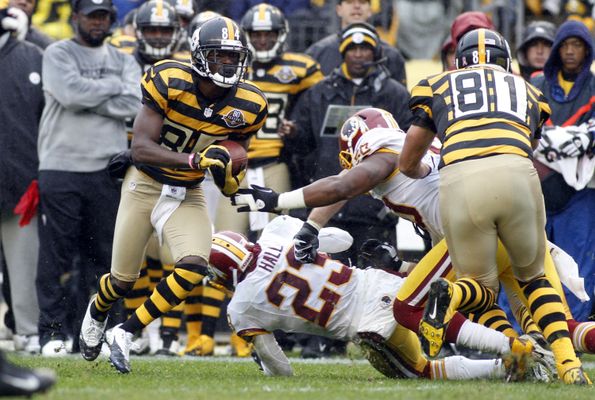 Redskins vs. Steelers: Many players, fans unenthusiastic about 'bumblebee'  uniforms - SB Nation Pittsburgh