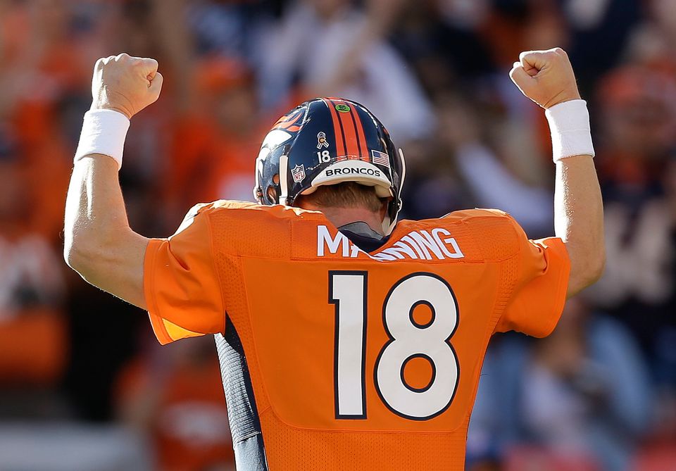 1. Broncos QB Peyton Manning (No. 1)