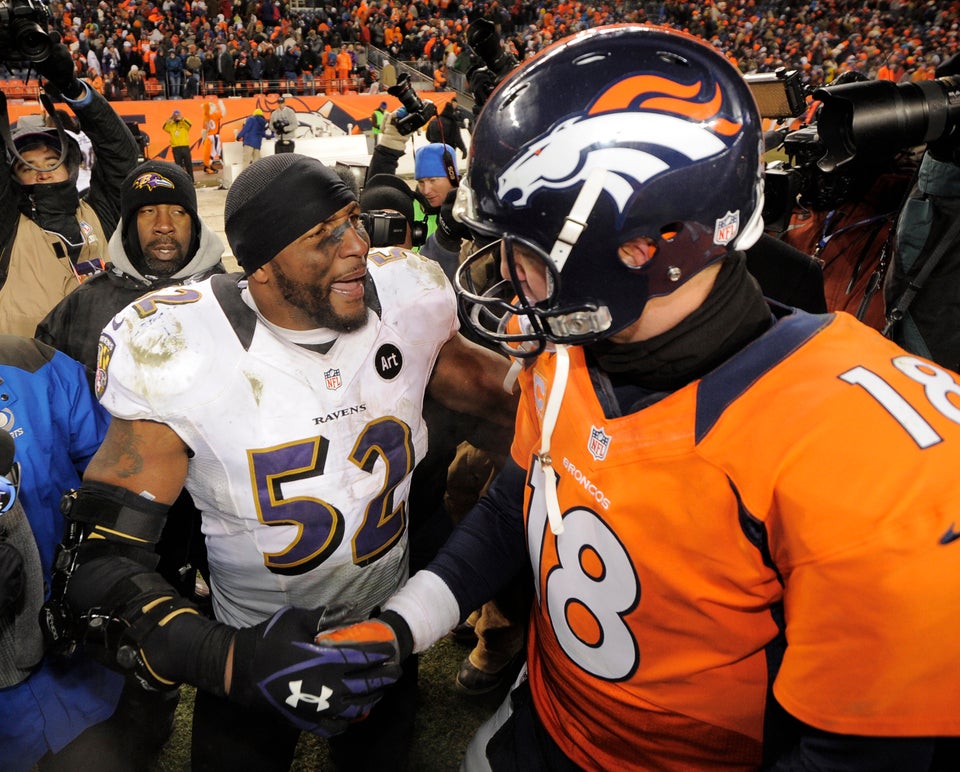 Ray Lewis, Peyton Manning