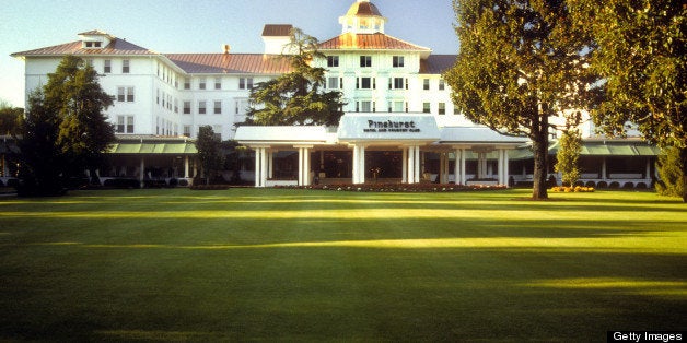Pinehurst Country Club in Pinehurst, North Carolina, USA