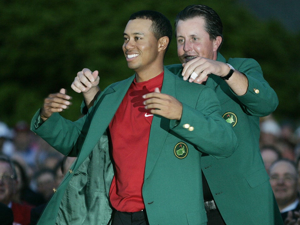 Green Jacket Presentation: Adam Scott Wins 77th Masters At Augusta ...