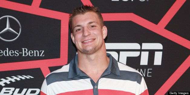 NEW ORLEANS, LA - FEBRUARY 01: NFL player Rob Gronkowski attends ESPN The Magazine's 'NEXT' Event at Tad Gormley Stadium on February 1, 2013 in New Orleans, Louisiana. (Photo by Robin Marchant/Getty Images for ESPN)