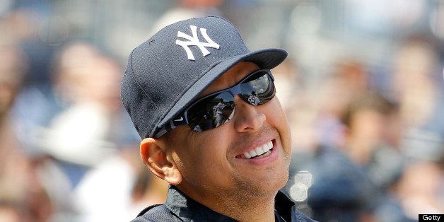 NEW YORK, NY - APRIL 01: (NEW YORK DAILIES OUT) Alex Rodriguez #13 of the New York Yankees looks on against the Boston Red Sox during Opening Day at Yankee Stadium on April 1, 2013 in the Bronx borough of New York City. The Red Sox defeated the Yankees 8-2. (Photo by Jim McIsaac/Getty Images) 