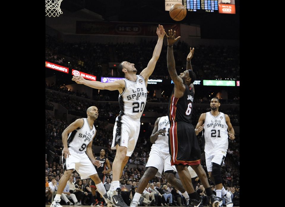 Heat Spurs Basketball