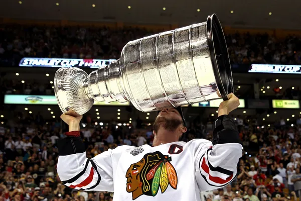 These Blackhawks' babies in the Stanley Cup are impossibly cute