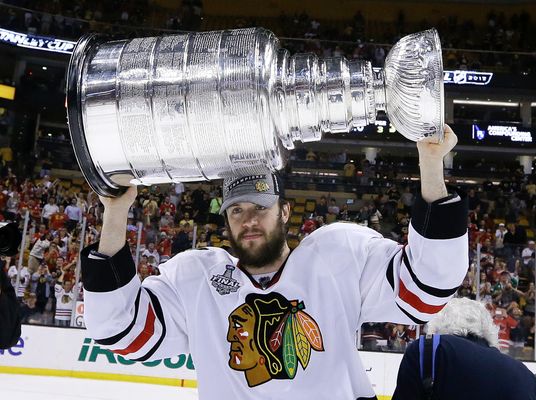 Photo: Baby is not impressed at all with the Stanley Cup 