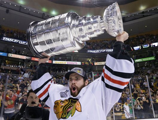 These Blackhawks' babies in the Stanley Cup are impossibly cute