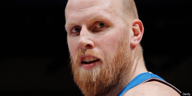 SACRAMENTO, CA - APRIL 5: Chris Kaman #35 of the Dallas Mavericks in a game against the Sacramento Kings on April 5, 2013 at Sleep Train Arena in Sacramento, California. NOTE TO USER: User expressly acknowledges and agrees that, by downloading and or using this photograph, User is consenting to the terms and conditions of the Getty Images Agreement. Mandatory Copyright Notice: Copyright 2013 NBAE (Photo by Rocky Widner/NBAE via Getty Images)