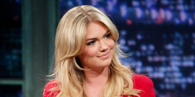 LATE NIGHT WITH JIMMY FALLON -- Episode 790 -- Pictured: Kate?Upton on February 25, 2013 -- (Photo by: Lloyd Bishop/NBC/NBCU Photo Bank via Getty Images)