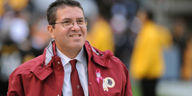 PITTSBURGH, PA - OCTOBER 28: Team owner Daniel Snyder of the Washington Redskins looks on from the sideline before a game ag