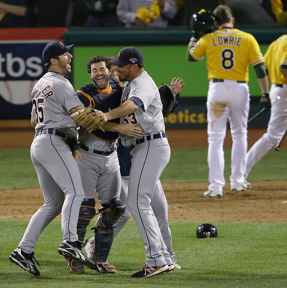 Justin Verlander, Alex Avila, Joaquin Benoit