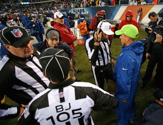 Bears-Ravens game in Chicago resumes after two-hour weather delay