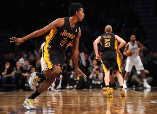 Lakers debut black 'Hollywood Nights' jerseys in win over Nets