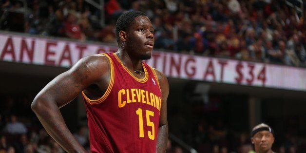 CLEVELAND, OH - OCTOBER 30: Anthony Bennett #15 of the Cleveland Cavaliers stands against the Brooklyn Nets during a game at the Quicken Loans Arena on October 30, 2013 in Cleveland, Ohio. NOTE TO USER: User expressly acknowledges and agrees that, by downloading and or using this photograph, User is consenting to the terms and conditions of the Getty Images License Agreement. Mandatory Copyright Notice: Copyright 2013 NBAE (Photo by Ned Dishman/NBAE via Getty Images)