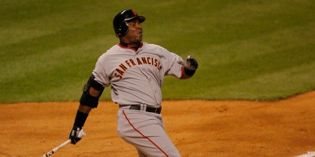 Dec 17, 2007 - New York, NY, USA - BARRY BONDS is one of 89 players named in the Mitchell Commission Report on steroid use in Major League Baseball. PICTURED: San Francisco Giants Barry Bonds against Houston Astros on May 15, 2006 at Minute Maid Park in Houston, Texas. The Astros lost 10-1 (Photo by Sporting News/Sporting News via Getty Images)