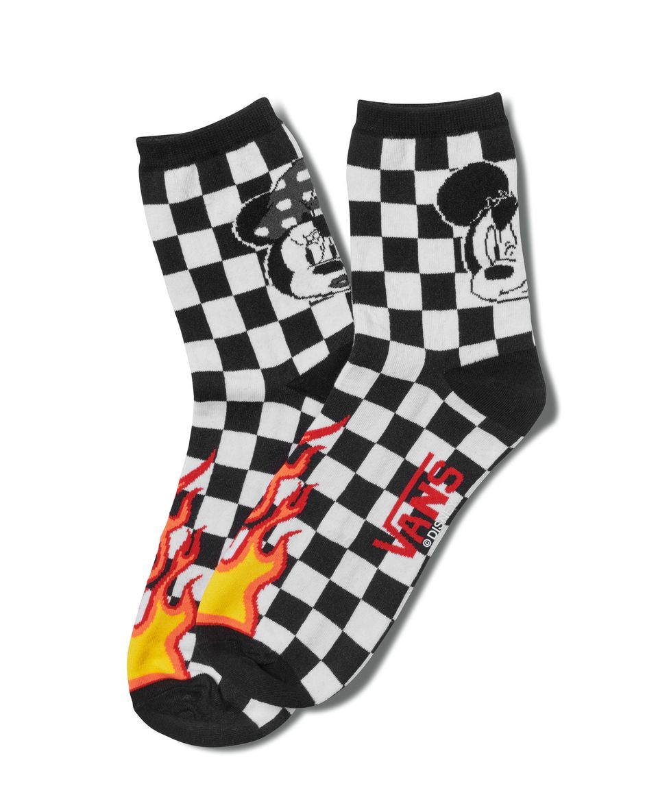 Checkerboard mickey clearance mouse vans