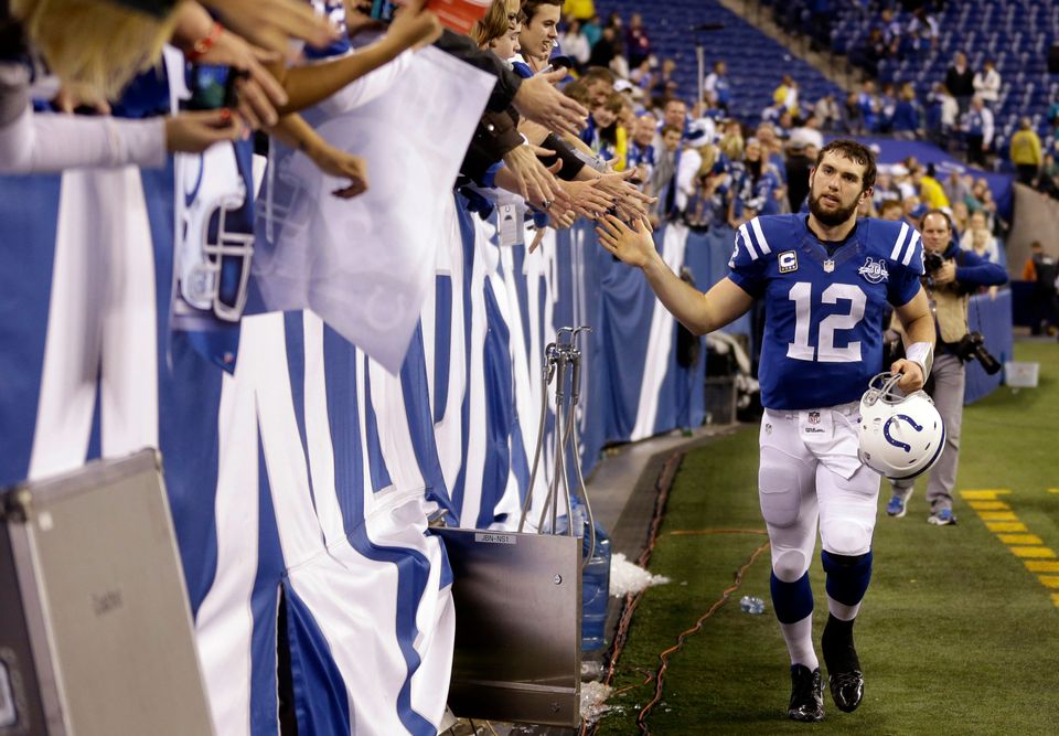 Andrew Luck, Indianapolis, 2012-13