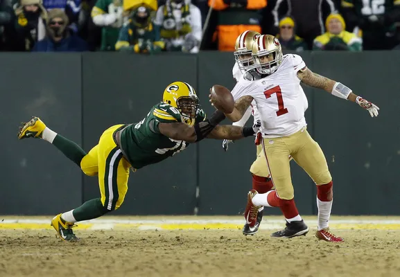 49ers' Colin Kaepernick: A Lambeau leap from fan to rival – The