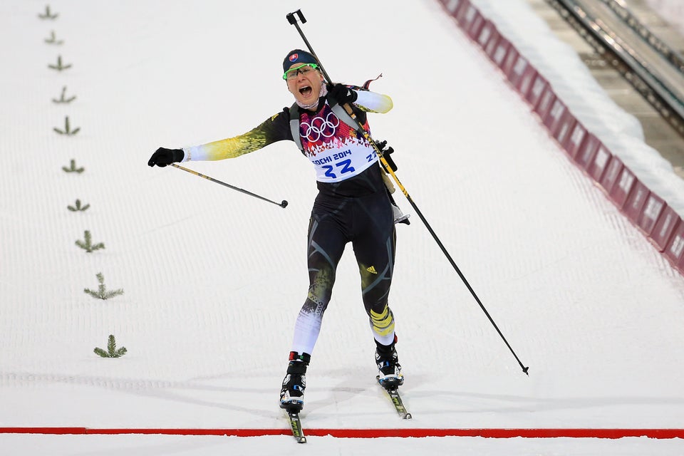 Biathlon - Winter Olympics Day 2