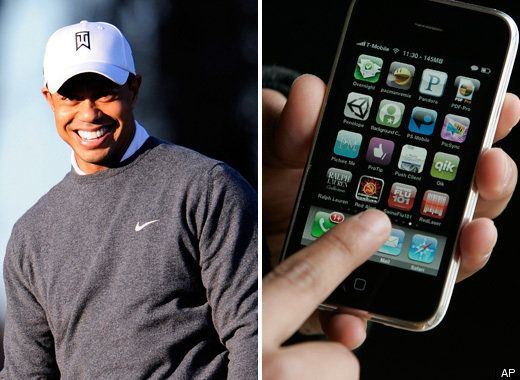Cartoon Porn Iphone - Tiger Woods' iPhone Porn? Golfer Reportedly Loaded Phone ...