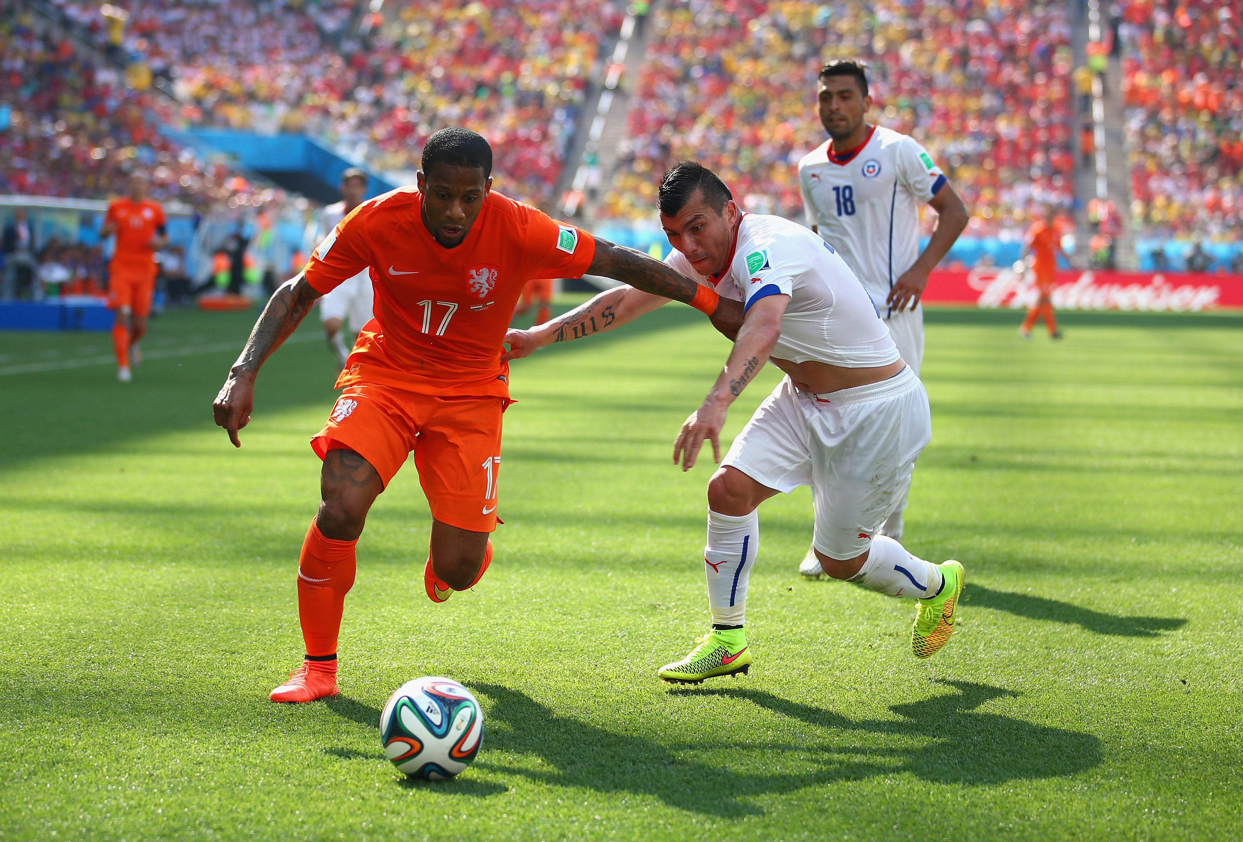 Netherlands Wins Group B With 2-0 Defeat Of Chile (PHOTOS) | HuffPost ...