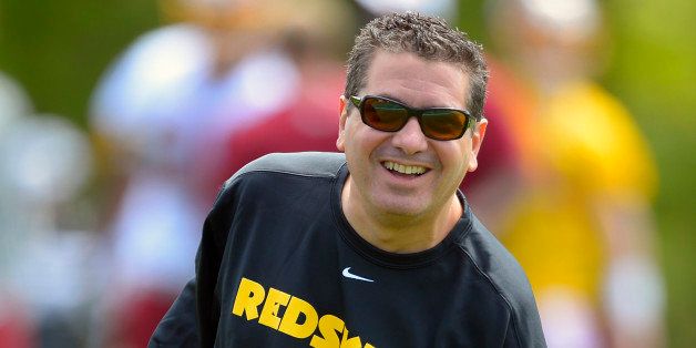 ASHBURN VA - MAY 5: Redskins' owner Dan Snyder during rookie mini camp at Redskins Park in Ashburn VA, May 5, 2013. (Photo by John McDonnell/The Washington Post via Getty Images)
