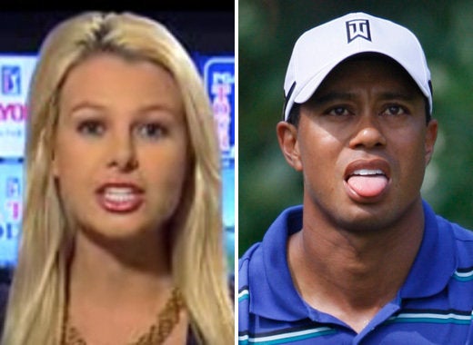 Tiger Woods Bulging Dick Golf Channel Makes Unfortunate Gaff