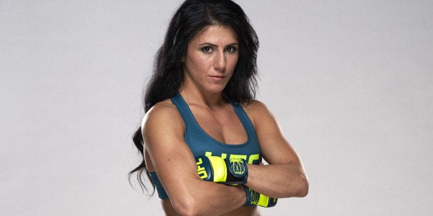LAS VEGAS, NV - JULY 3: Randa Markos poses for a portrait during the TUF 20 Media Day session at the TUF gym on July 3, 2014