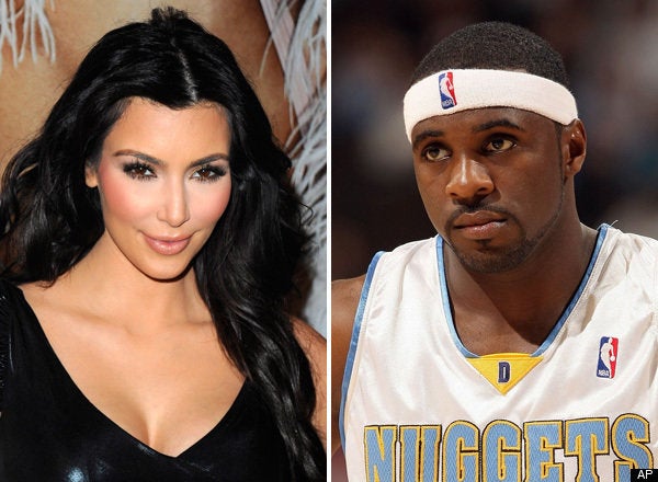 Super Bowl 2010: Kim Kardashian kisses Reggie Bush after New