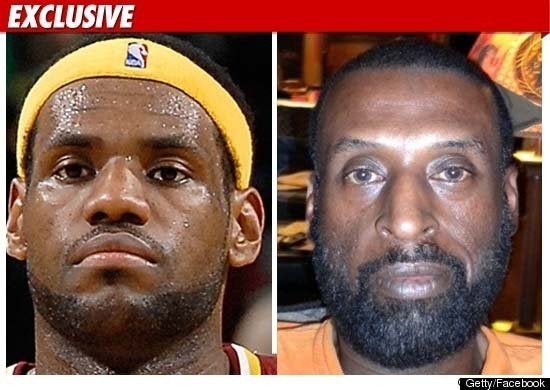 who is lebron james biological father