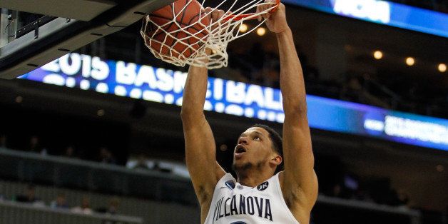 PITTSBURGH, PA - MARCH 19: Josh Hart #3 of the Villanova Wildcats dunks the ball against the Lafayette Leopards in the second half during the second round of the 2015 NCAA Men's Basketball Tournament at Consol Energy Center on March 19, 2015 in Pittsburgh, Pennsylvania. (Photo by Justin K. Aller/Getty Images)
