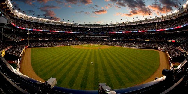 The Tampa Bay Rays and the New York Yankees play in the second inning of a baseball game, Tuesday, April 28, 2015, at Yankee Stadium in New York. (AP Photo/Julie Jacobson)