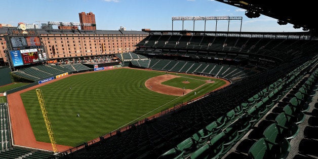 The Empty Stadium Game: See Surreal Pictures from Inside Camden Yards