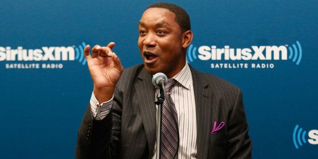 NEW YORK, NY - FEBRUARY 13: Isiah Thomas attends SiriusXM's 'Town Hall' With Clyde Drexler, Isiah Thomas, Dominique Wilkins And Stephen A. Smith at SiriusXM Studio on February 13, 2015 in New York City. (Photo by Robin Marchant/Getty Images for SiriusXM)