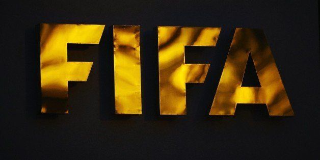The FIFA logo is pictured at the FIFA headquarters on June 2, 2015 in Zurich. Blatter on June 2, 2015 resigned as president of FIFA as a mounting corruption scandal engulfed world football's governing body. The 79-year-old Swiss official, FIFA president for 17 years and only reelected on May 29, said a special congress would be called as soon as possible to elect a successor. AFP PHOTO / MICHAEL BUHOLZER (Photo credit should read MICHAEL BUHOLZER/AFP/Getty Images)