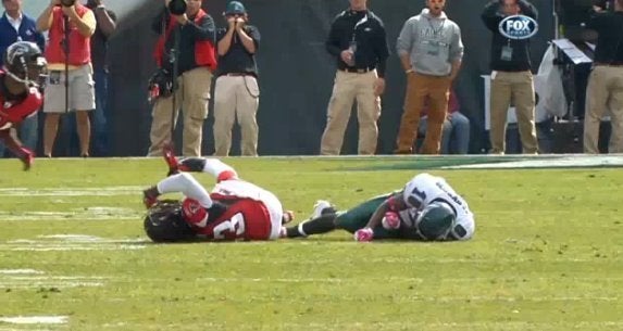 NO FILM, NO VIDEO, NO TV, NO DOCUMENTARY - Philadelphia Eagles' DeSean  Jackson laughs during a training