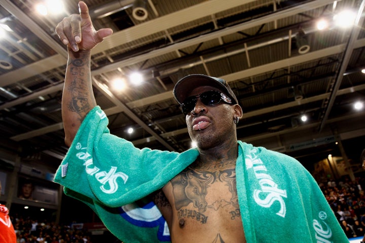 Dennis Rodman Gets Oral Sex During Radio Interview Audio Huffpost