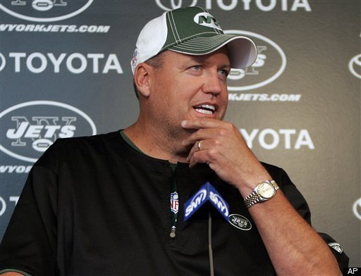 Rex Ryan Press Conference Dodges Foot Fetish Questions (VIDEO) HuffPost Sports photo