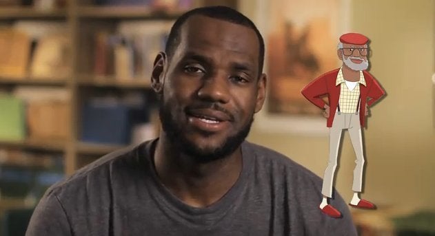 LeBron James By grant, Sports Cartoon