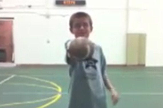 Daron Bryden Trick Shot Video: 8-Year-Old Quarterback Has Skills ...