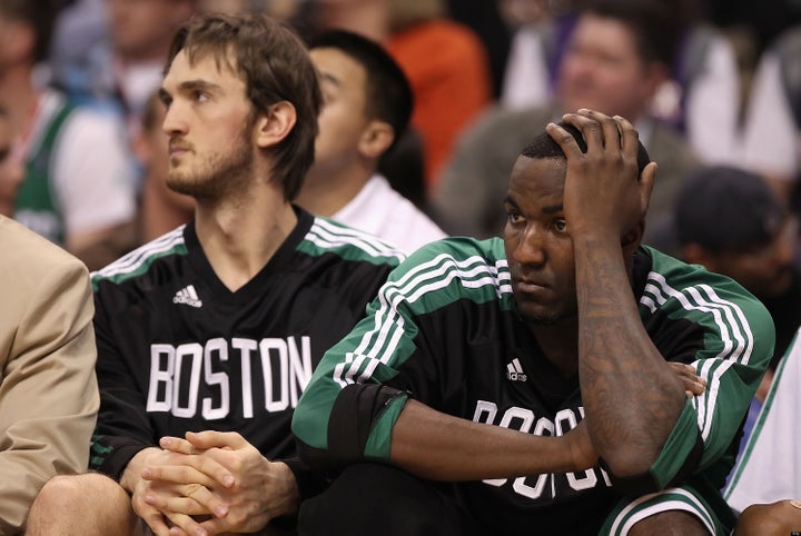 Kendrick Perkins Cries After Getting Traded: Celtics Emotional