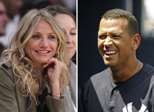 EXCLUSIVE!! Actress Cameron Diaz joins boyfriend, third baseman